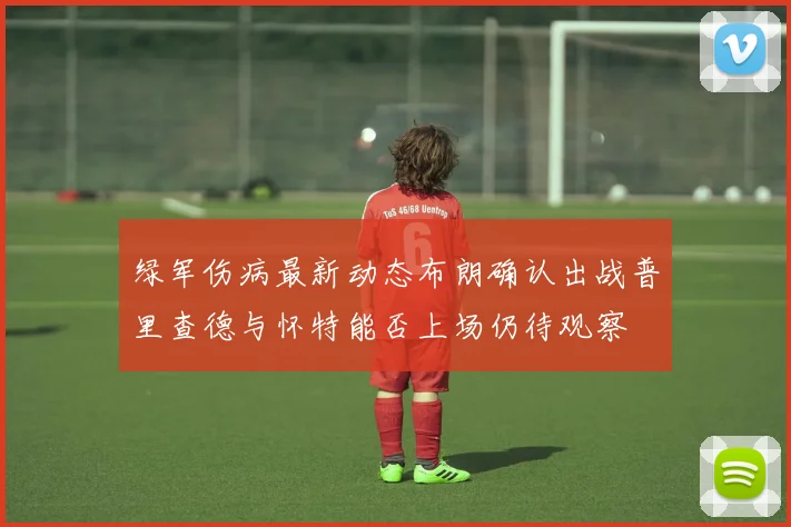 绿军伤病最新动态布朗确认出战普里查德与怀特能否上场仍待观察